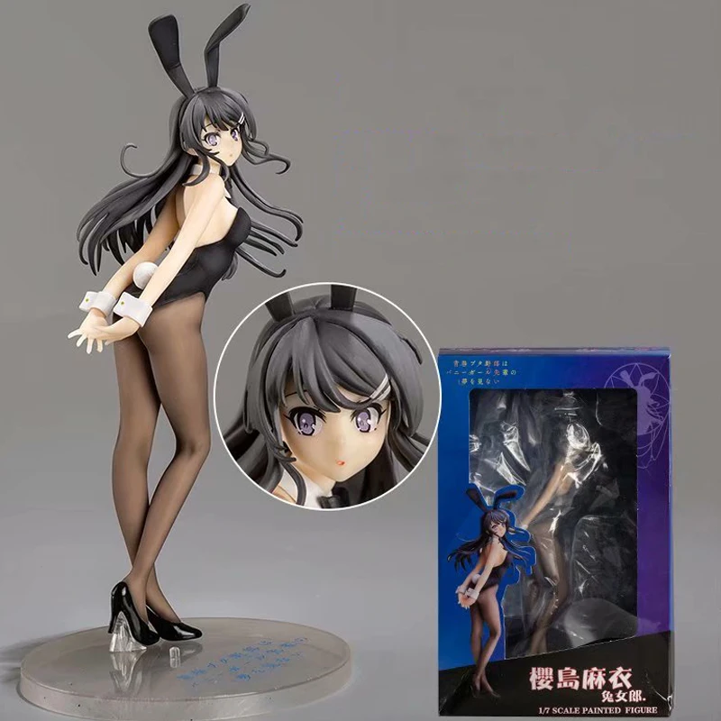 HEYZO 25-40 см аниме Rascal не мечта кролика девушка Senpai Sakurajima Mai сексуальная девушка аниме фигурка аниме из ПВХ рождественские подарки