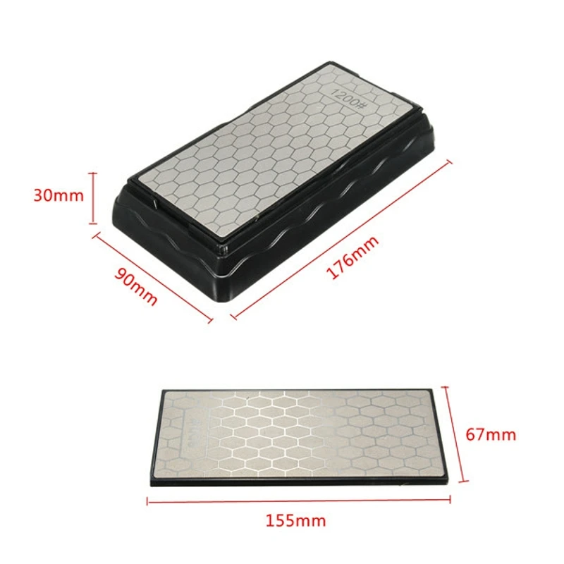 600 1200 Grit Diamond Kitchen Knife Sharpener Professional Sharpening Stone For a Fine and Coarse Grinding | Инструменты