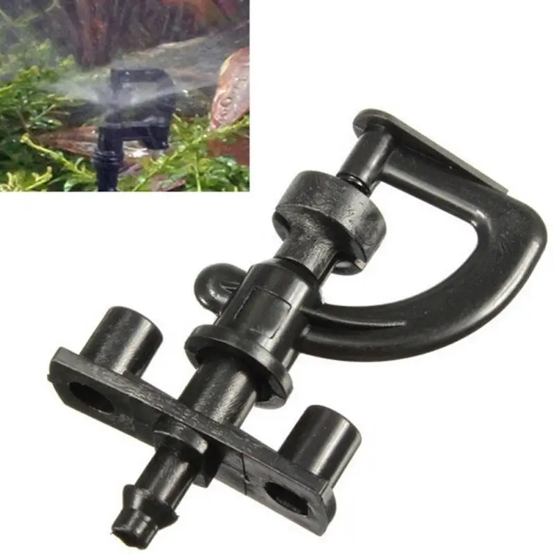 5pcs/lot 360 Degree Rotating G Type Injector Nozzle Micro Sprinkler Garden Irrigation Spray Head Garden Wartering Accessory 0525
