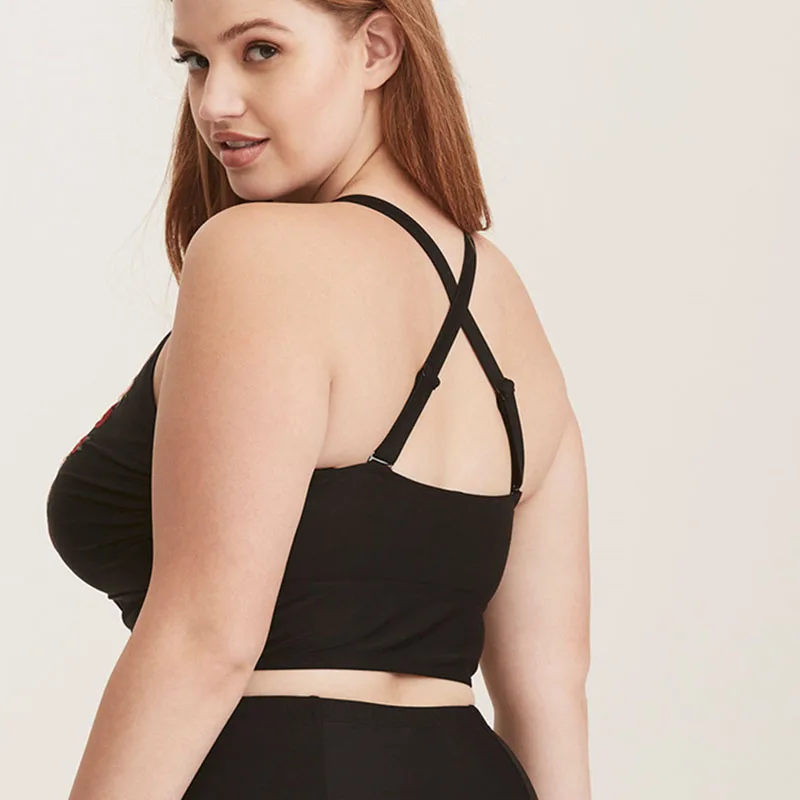 Женский купальник с вышивкой сексуальный пуш-ап высокой талией бикини большого