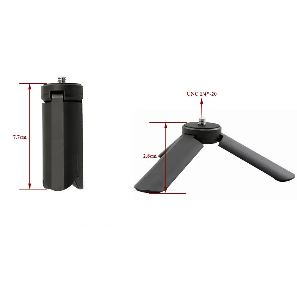 Mini Tripod Stand Handheld for 1/4" WG/G4/SPG Vimble C/G360 Gimbal Gopro Camera | Электроника