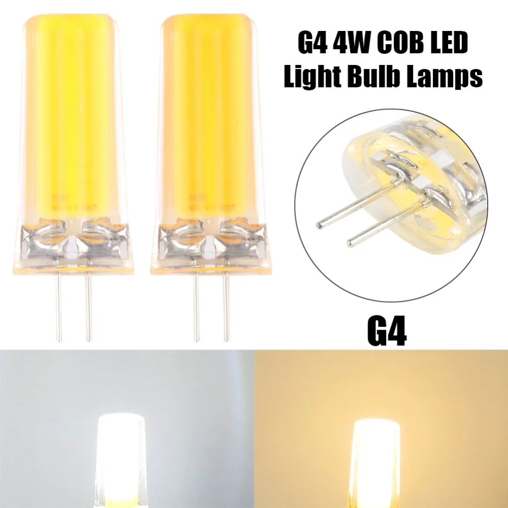 G4 2.5W/4W G9 COB LED Home RV Boat Light Bulb Lamps Warm White Pure Color Bulbs #258379 | Лампы и освещение
