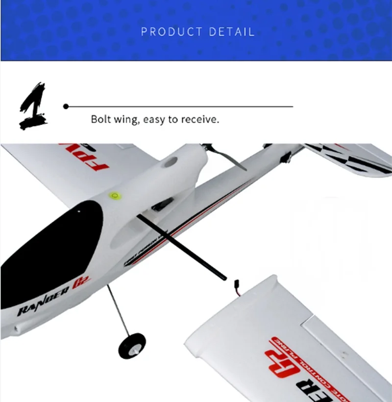 Volantex V757-6 V757 PNP RC Самолет 6 Ranger G2 1200 мм размах крыльев EPO FPV Самолет уличные игрушки модели дистанционного управления