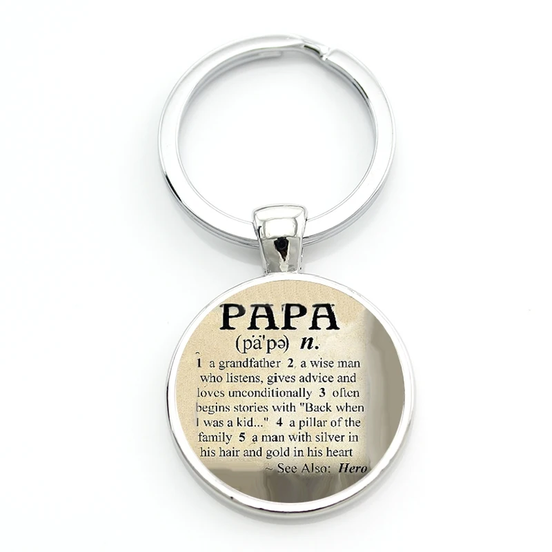 CT499 TAFREE изысканный модный брелок с надписью I Love daddy this much для мужчин, ювелирные изделия je suis un papa qui dechire, брелок для ключей, держатель для dad CT494 - Цвет: CT499