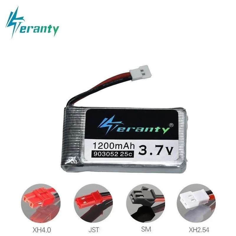 3 7 V 1200 мА/ч 25C Lipo Батарея для Syma X5 X5C X5SW X5SC X5S 1 M18 H5P Квадрокоптер с дистанционным