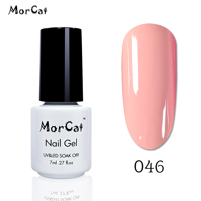 046 MorCat Гель-лак для ногтей темно-синий УФ-Гель-лак Bling UV Гель-лак Французский Гель-лак для ногтей УФ-гель Vernis полуперманентный гель для ногтей - Цвет: 046