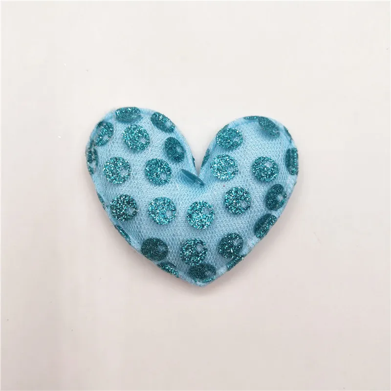 Детская Мягкая аппликация с блестками в форме сердца зажим для волос аксессуары