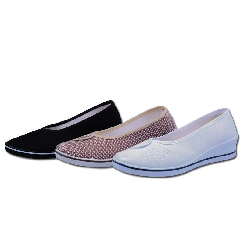 New Pattern 2018 Spring Summer Small White Nurse Shoes Ventilation High Quality Non-slip Soft And Comfortable Women's | Обувь