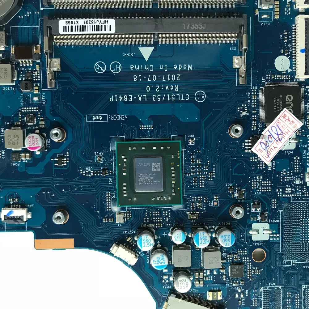SZWXZY отлично подходит для ноутбука HP PAVILION 15 BW серии Материнская плата DDR4 с A9 9420