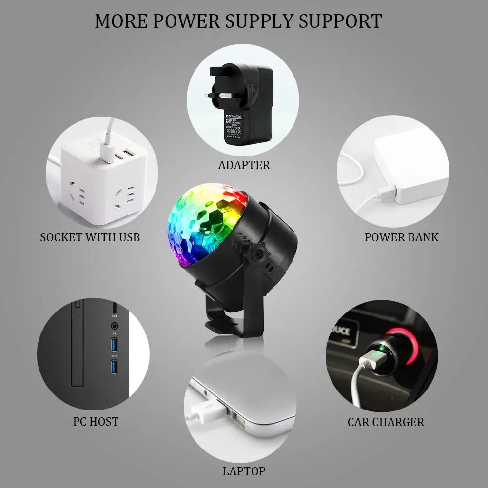 Светодиодные лампы Par сценические огни с usb-кабелем для зарядки RGB цвета пульт