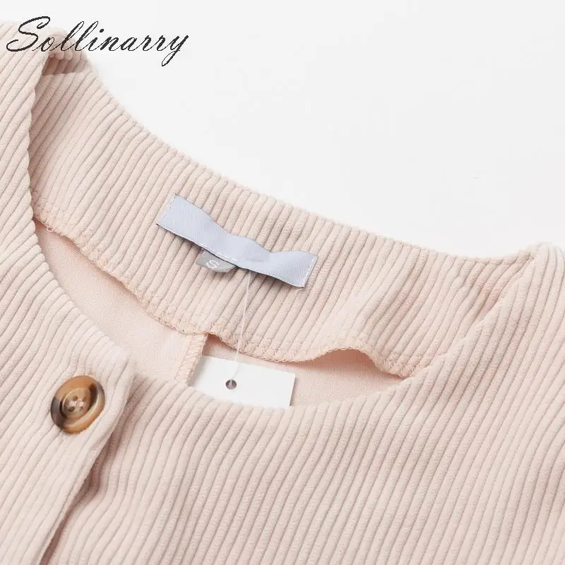 Sollinarry новый модный осенний Повседневный длинный комбинезон женский 2019 высокая