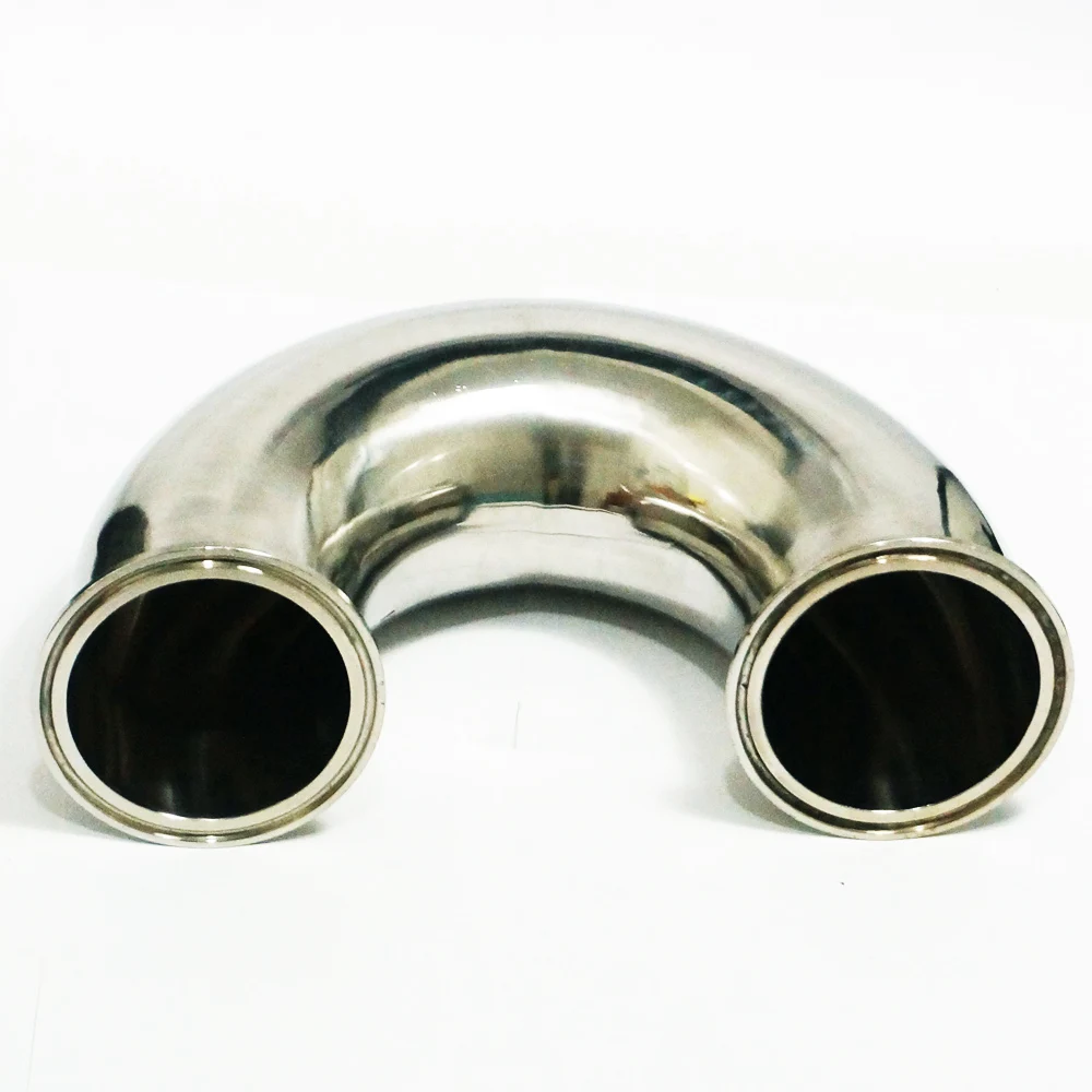 OD76mm Tri Clamp 91 мм нержавеющая сталь санитарно 180 градусов U Тип штуцера трубы