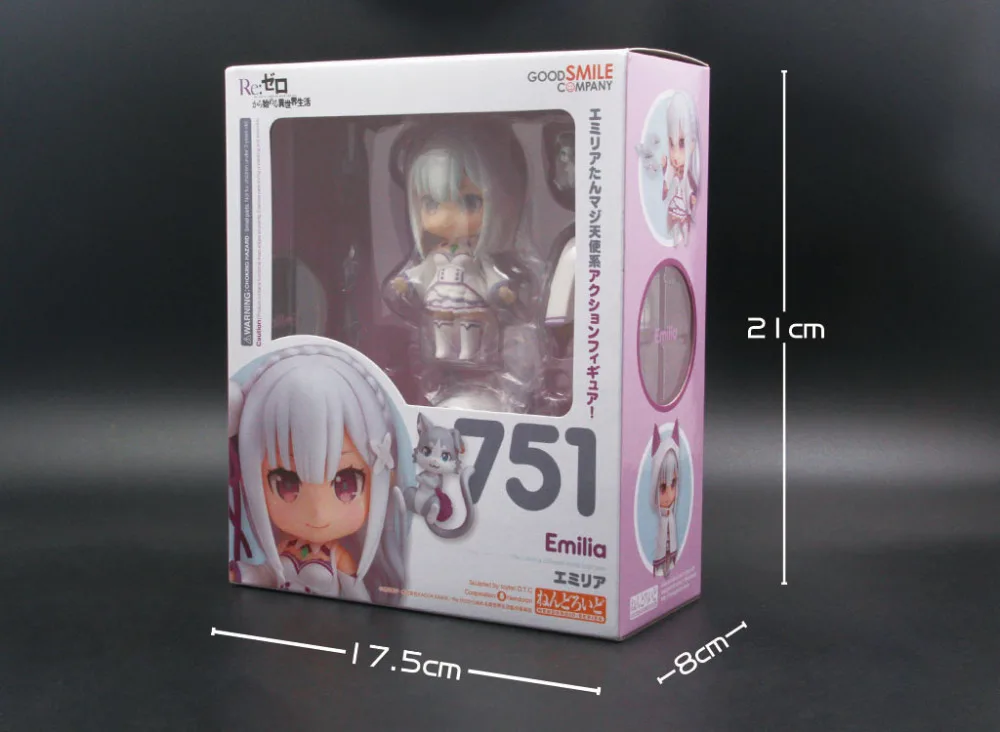 Экшн фигурка Re:Zero kara Hajimeru Isekai Seikatsu Emilia 751 # из ПВХ новая коллекция фигурок игрушек