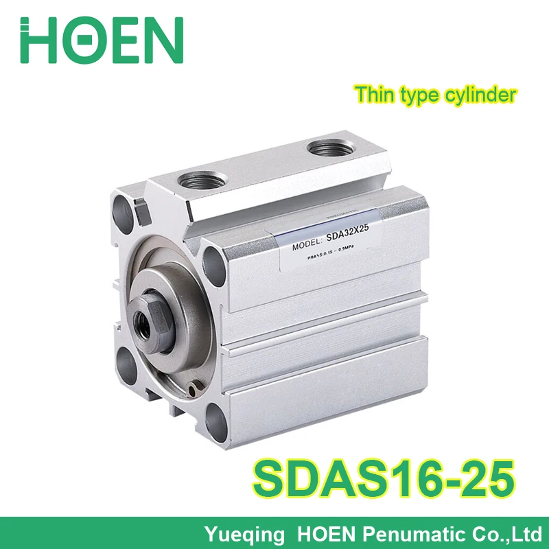 SDAS16 25 Airtac Тип SDAS серии с магнитом 16 мм диаметр ход * Алюминиевый сплав M5 Порт