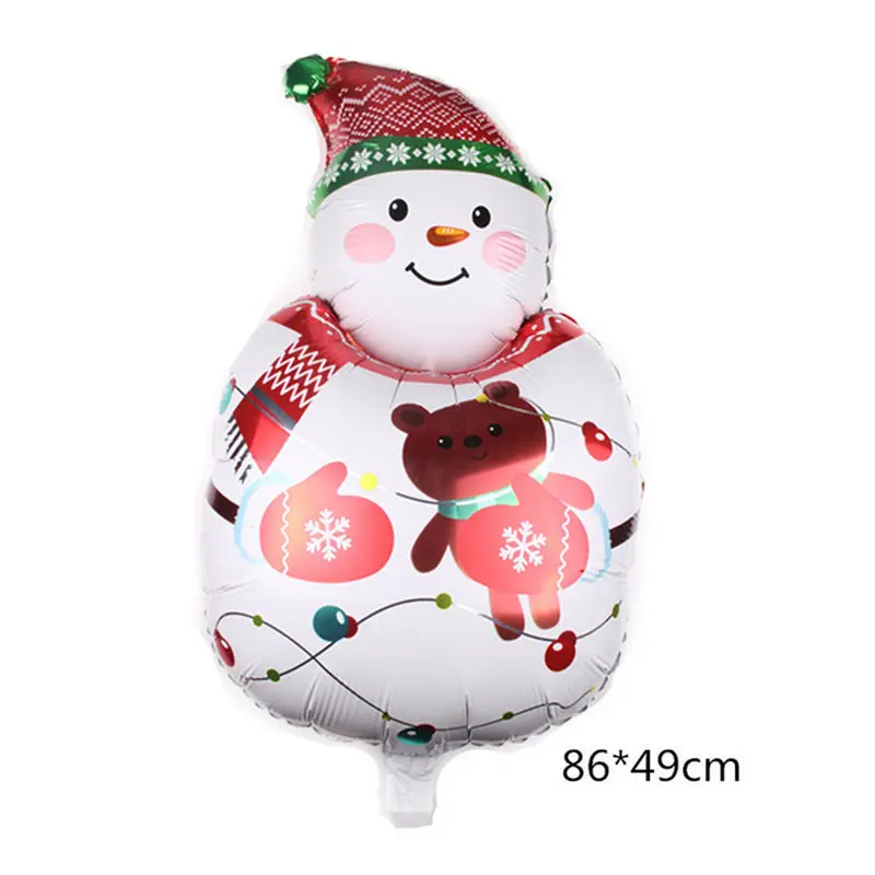TSZWJ New Christmas Series Aluminum Balloons Festive Atmosphere Decoration High Quality | Дом и сад
