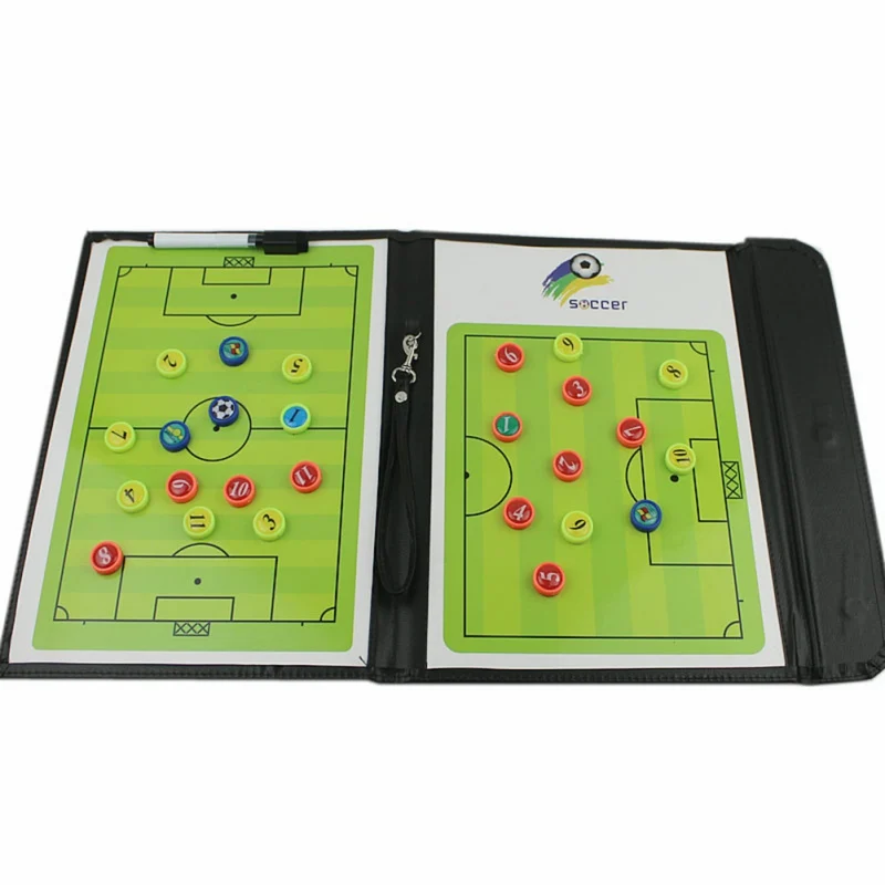 Тактическая пластина набор книжек с ручкой клипсой принадлежности для футбола