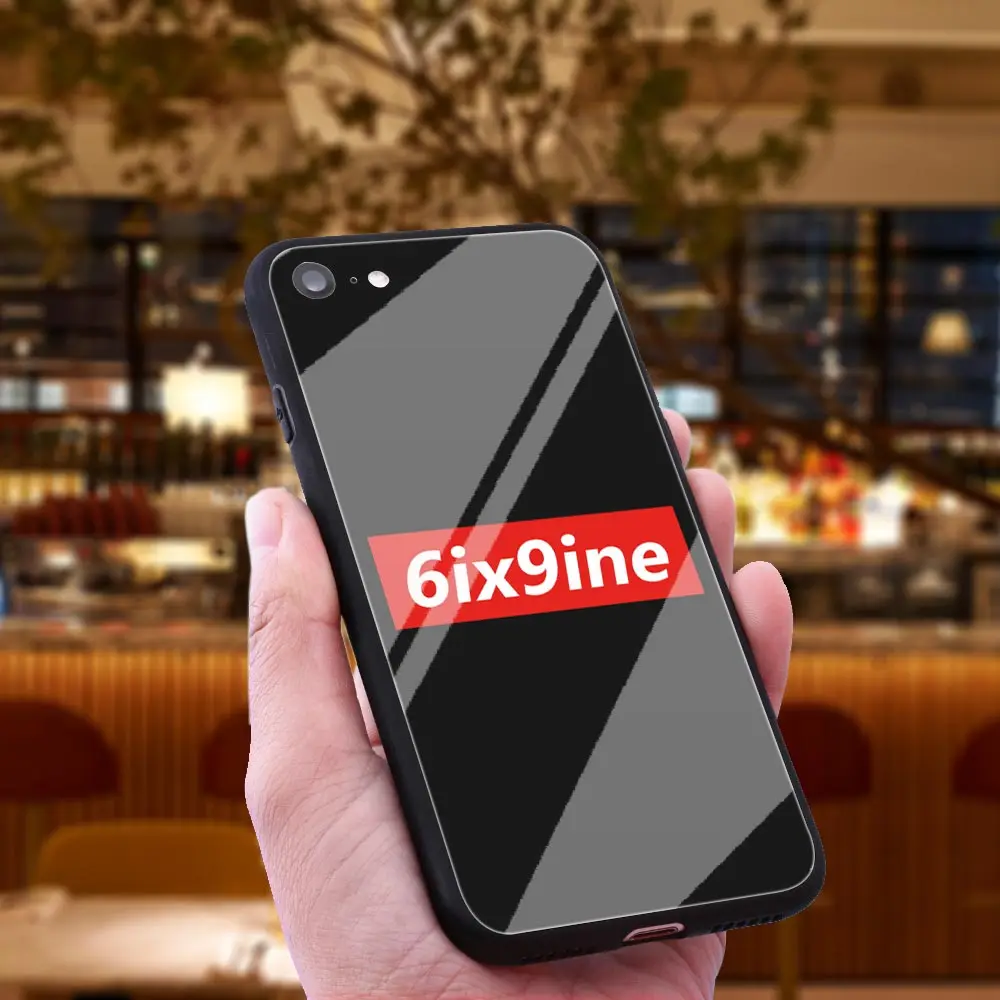 WEBBEDEPP 6ix9ine Tekashi Tekashi69 чехол из закаленного стекла для телефона Apple iPhone Xr Xs Max X или 10 8