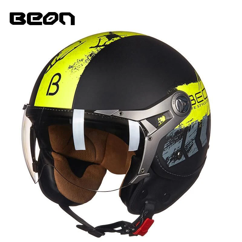 Beon винтажный мотоциклетный шлем capacete в горошек летние полушлемы для