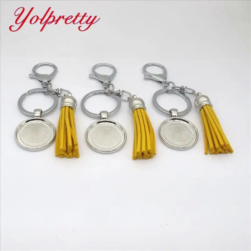 Yolprtty брелок Прямая поставка 1 шт 25 мм металлическая фурнитура для времени