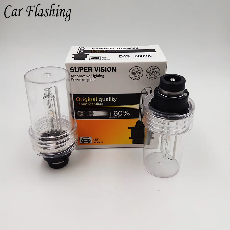 Автомобиль мигает 1 пара ксеноновая HID лампа D1S D1R D2S D2R D3S D3R D4S D4R фары 35W 4300K 6000K 8000K