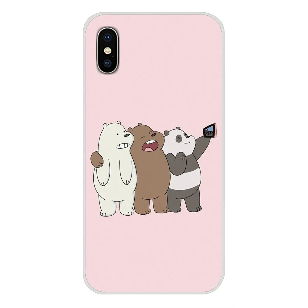 Мы Голый медведь для Xiaomi Redmi 4A S2 Note 3 3S 4 4X 5 Plus 6 7 6A Pro Pocophone F1 аксессуары чехлы