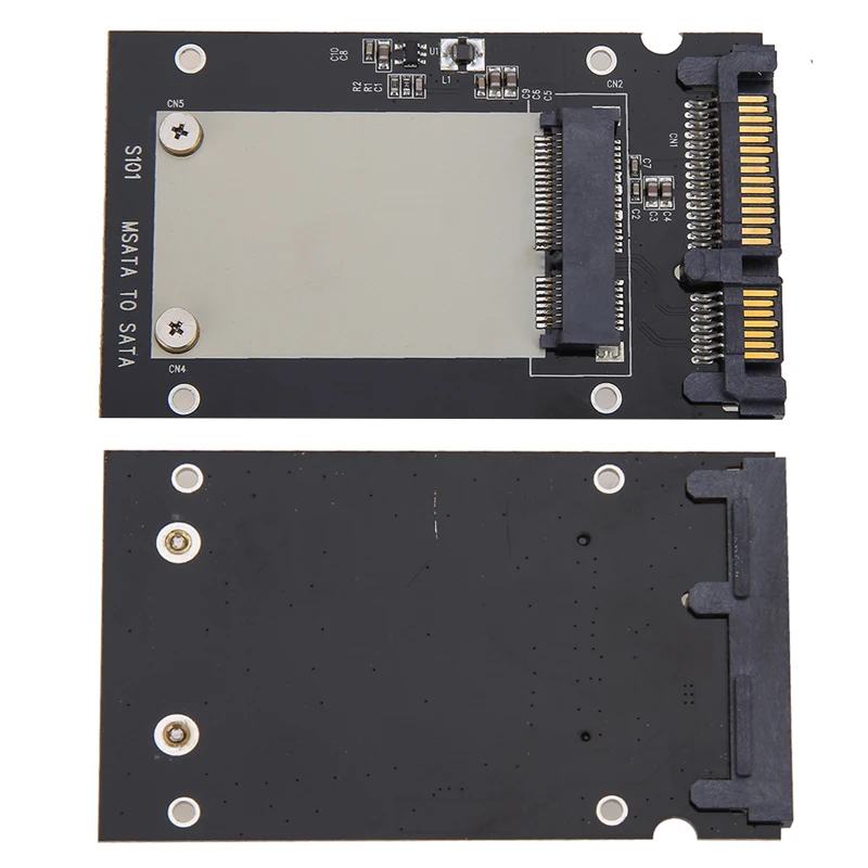 Адаптер переходник Zeadow mSATA SSD на 2 5 дюйма SATA3 HDD с защитным чехлом толщиной 7