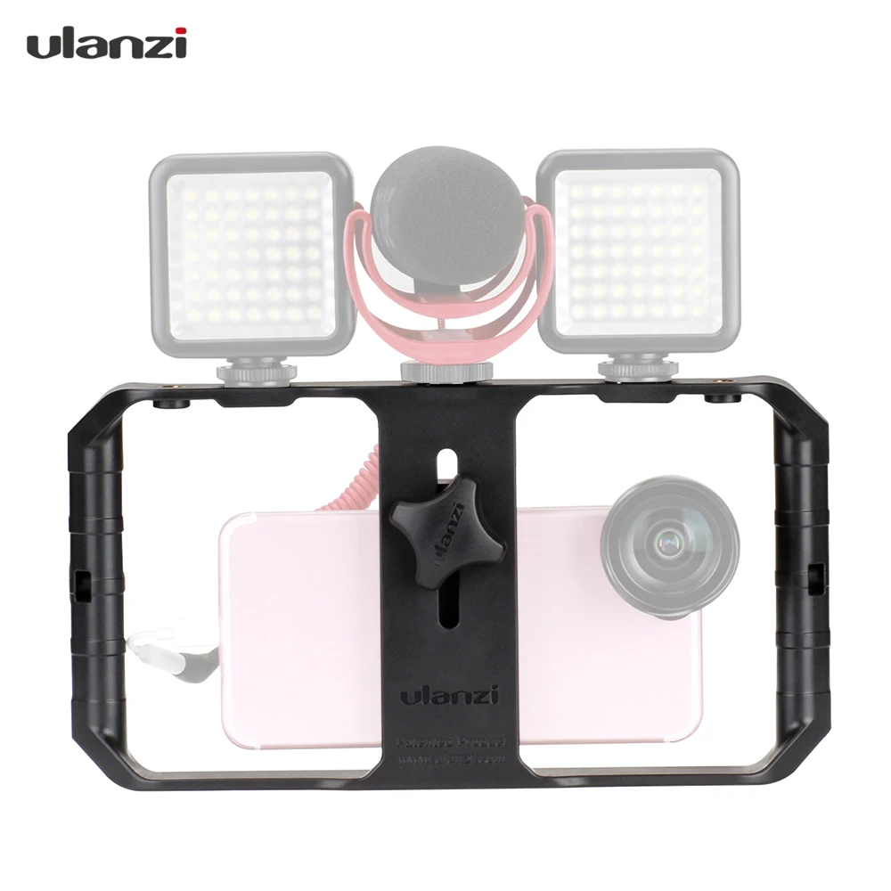 Ulanzi U-Rig Pro 3 Shoe Handheld смартфон Video Rig Film Making Vlogging Recording Case кронштейн стабилизатор для