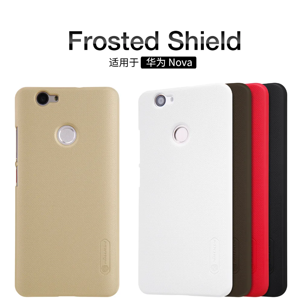 Для huawei Nova чехол Nillkin жесткий для телефона защитная задняя крышка +|case for huawei|case