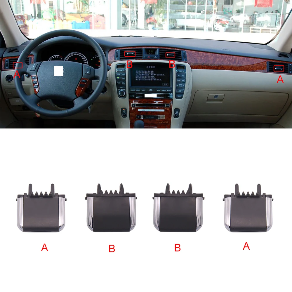 CQPQX для TOYOTA CROWN 2005 2006 2007 2008 2009 Приборная панель автомобиля кондиционер вентиляционная решетка автомобиля оснастка весло