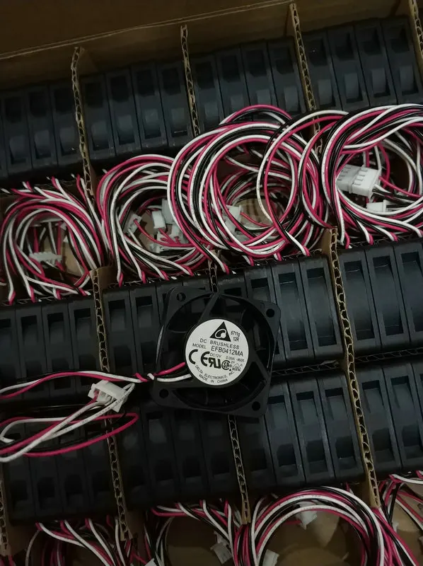 Новый оригинальный охлаждающий вентилятор EFB0412MA I605(R00) DELTA 4 см 4010 12 В 0 09a|Кулеры и