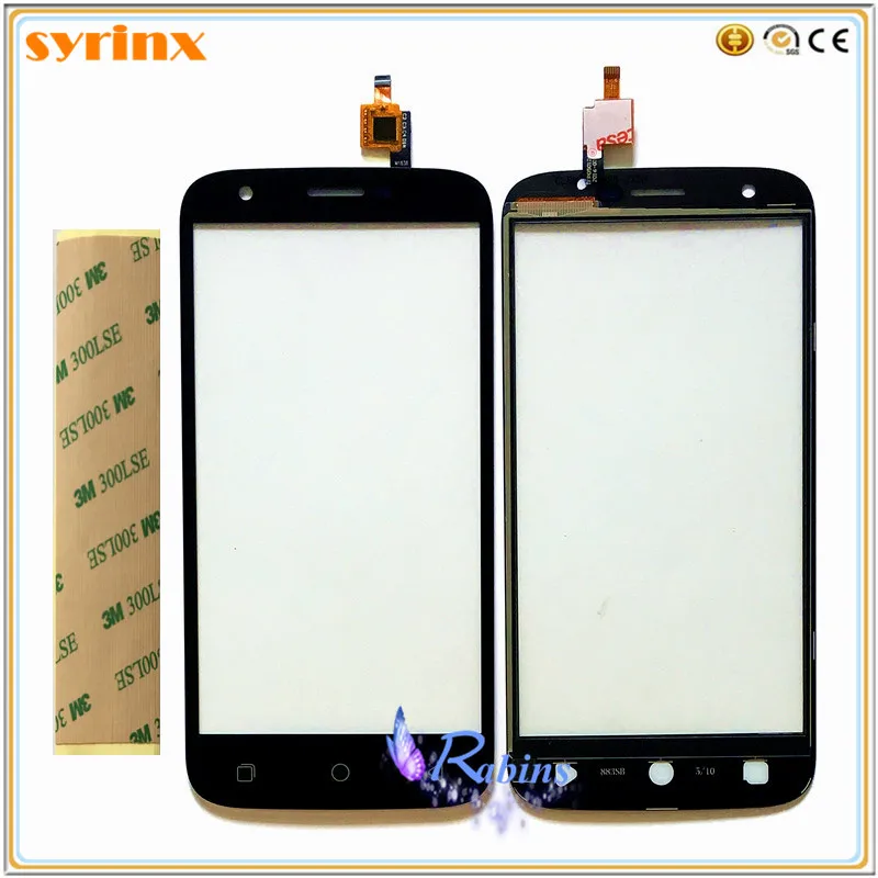 Syrinx Free 3m stickers Touch Screen Digitizer For DEXP Ixion ES650 Front Glass Capacitive Sensor Touchscreen Panel Touchpad | Мобильные