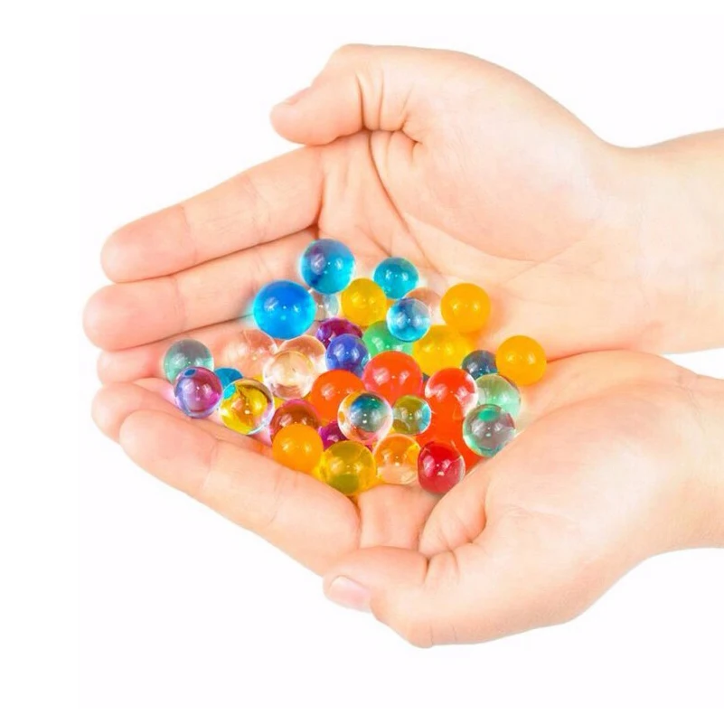 100000 шт./упак. Кристалл воды пуля Пейнтбольного ружья пистолет игрушка Orbeez водяной