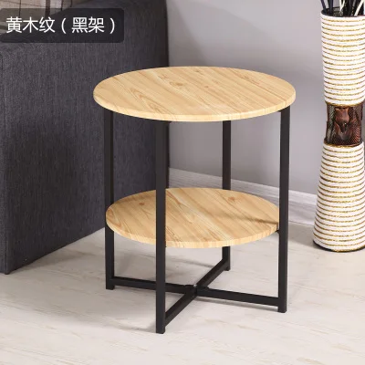 Louis Fashion Coffee Tables Simple Mini Sofa Circular Modern Simple Living Room Telephone Rack - Цвет: G4