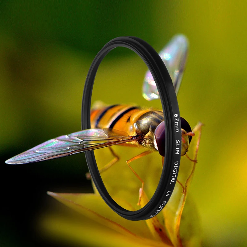 Защитный ультрафиолетовый фильтр для объектива камеры CANON EOS M M2 M3 M5 M6 M10 80D 70D 60D 77D