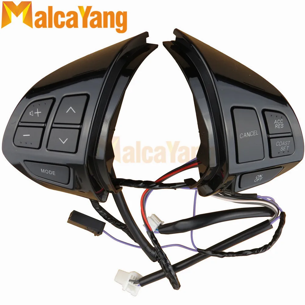 Для Mitsubishi Outlander 2007-2012 Bluetooth телефон круиз контроль руль переключатель черный