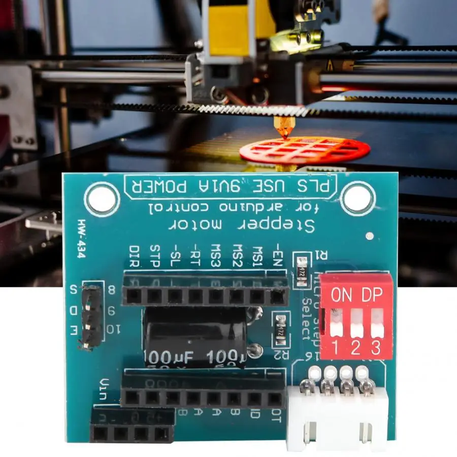 2 шт. шаговый микродвигатель управление доской драйвера модуль подходит для 3