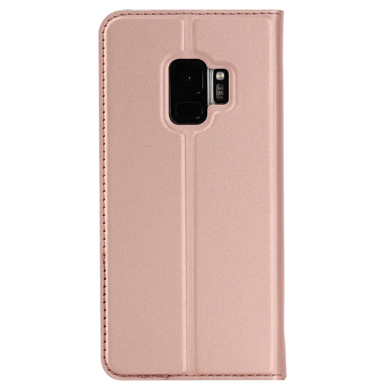 Для Samsung S7 edge S8 S9 S10 Plus J3 J5 J7 2017 J4 J6 2018 Магнитный кожаный держатель с подставкой