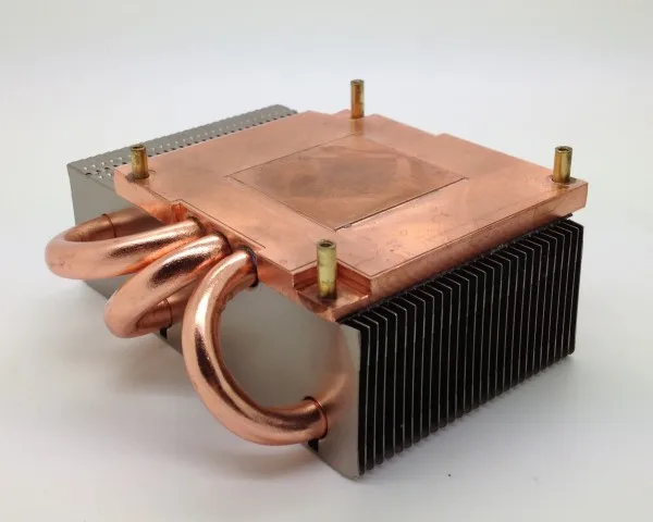 

3 copper base heat pipe radiator cards standard 53MM DIY heat pipe radiator FONSONING