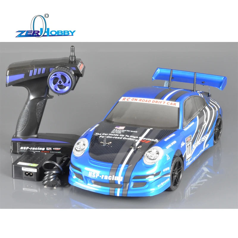 HSP RACING 1/10 SCALE ON ROAD CAR BRUSHLESS POWER UPGRADE VERSION 94103TOP2 MOTOR 3300KV LIPO BATTERY WATERPROOF RTR 2 4G RADIO|1/10 scale|on
