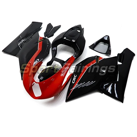 Полный обтекатели для MV AGUSTA F4 2000-2009 02 03 04 05 06 07 08 ABS Пластик мотоцикл обтекатель комплект капоты черный, красный корпус Наборы