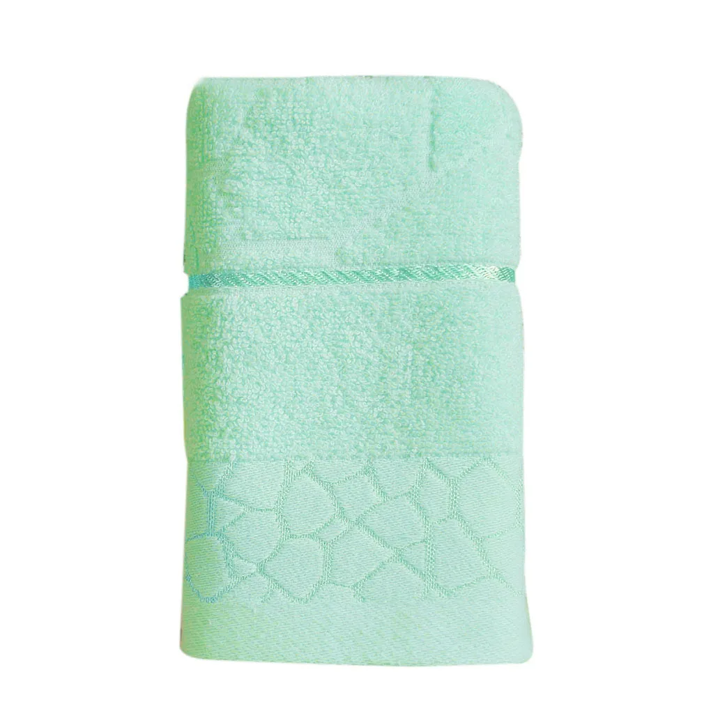 Горячая Распродажа жаккардовый узор Водный куб полотенце из чистого хлопка