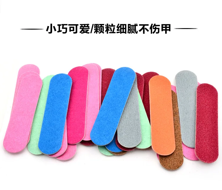 Двухсторонняя губка вниз глянцевый Полировочный блок мини пилка для ногтей