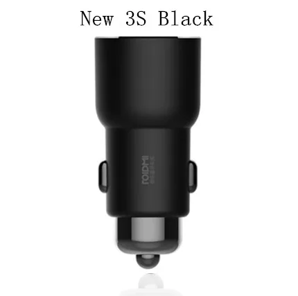 only 3S black Xiaomi ROIDMI 3S Bluetooth 5 в 3.4A автомобильное зарядное устройство музыкальный плеер FM умное приложение для iPhone и Android умное управление mp3-плеер - Тип штекера: only 3S black