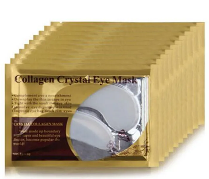 Коллагеновая кристаллическая маска для глаз всех цветов 100 пар коллагеновая