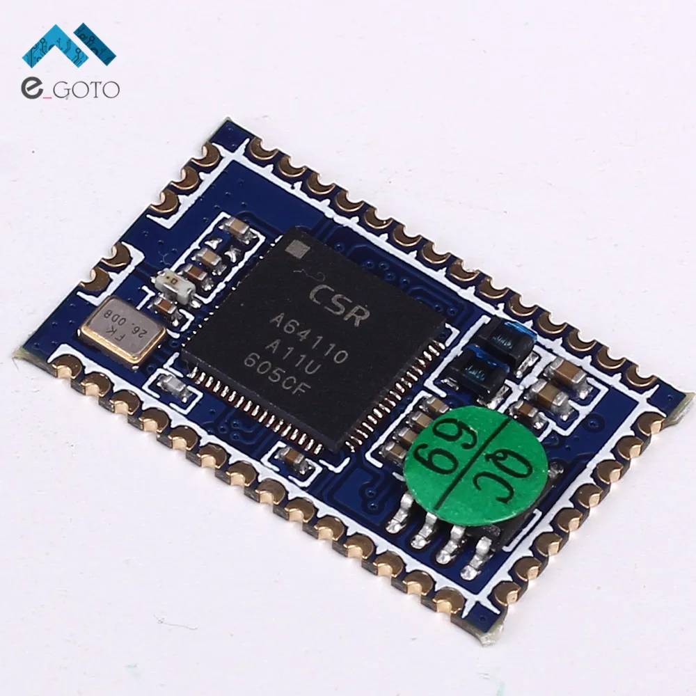 CSRA64110 Беспроводной модуль Bluetooth Audio BLE 4 0 2 Mono аналоговый Выход доска Поддержка USB