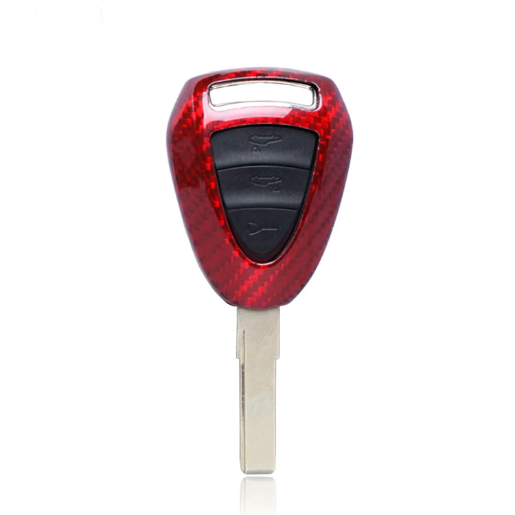 Чехол для ключей из углеродного волокна чехол Porsche 911 997 Cayman Boxster 987 2005 2006 2007 2008