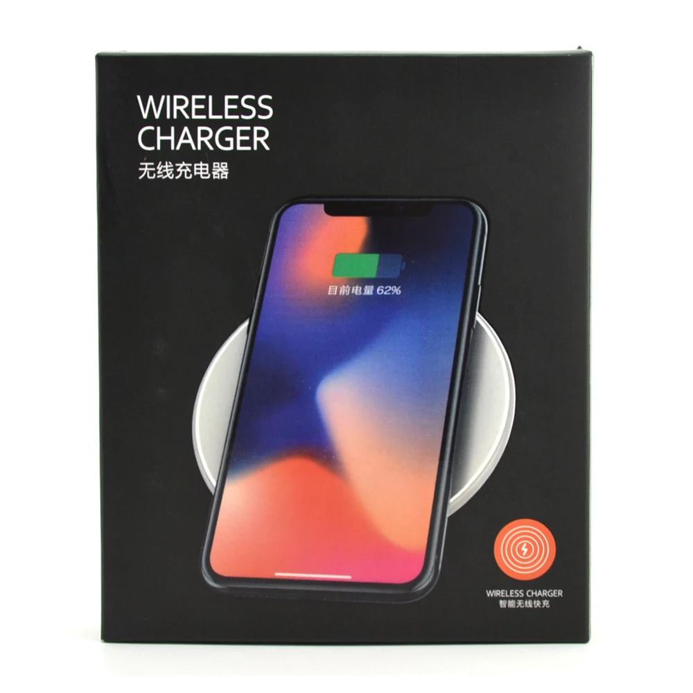

50PCS a lot Wireless Battery Changer power bank charger smart Power Bank box for iPhone Samsung and other cell phones