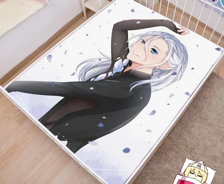 Наматрасник японского аниме с рисунком юря на льду наматрасник покрывало