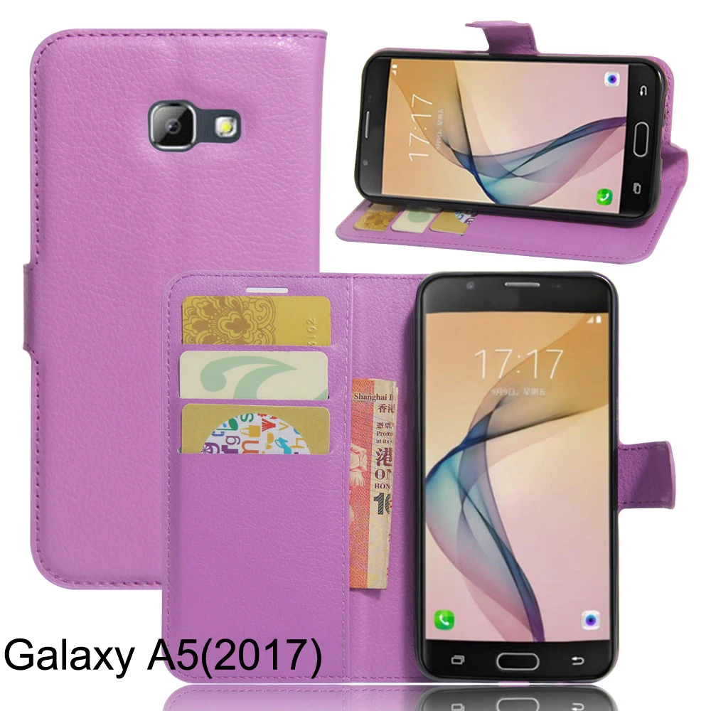 Чехол-Кошелек из искусственной кожи с узором Befosson Litchi для Samsung Galaxy A3 (2017) чехол