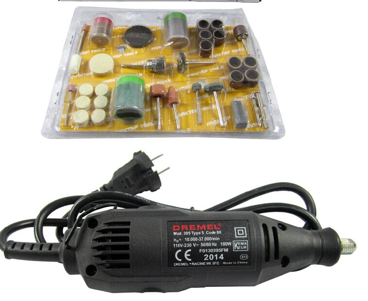 

Mini grinding mill machine DIY electric hand drill machine mill manicure device Nail with 105 pcs Accessories